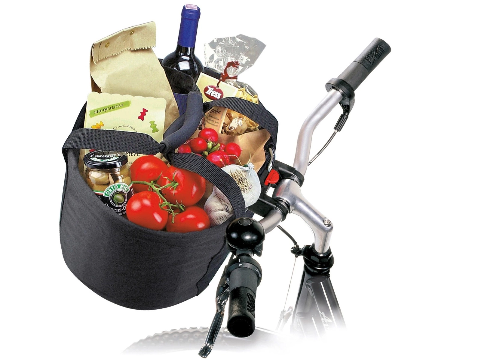 Klickfix Shopper Comfort Cykelkurv, 24L 4 Klickfix Shopper Comfort Cykelkurv, 24L - Billede 2