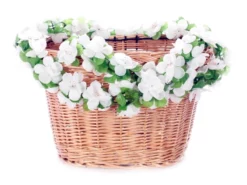 Basil Garland Blomsterkrans, Hvid -Specialized Salgsbutik 50182 B