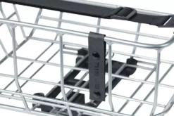 Basil Portland MIK Silver Cykelkurv, 34L 9 Basil Portland MIK Silver Cykelkurv, 34L -Specialized Salgsbutik 5054620basil20portland20bicycle20rear20basket20mik20chrome 4