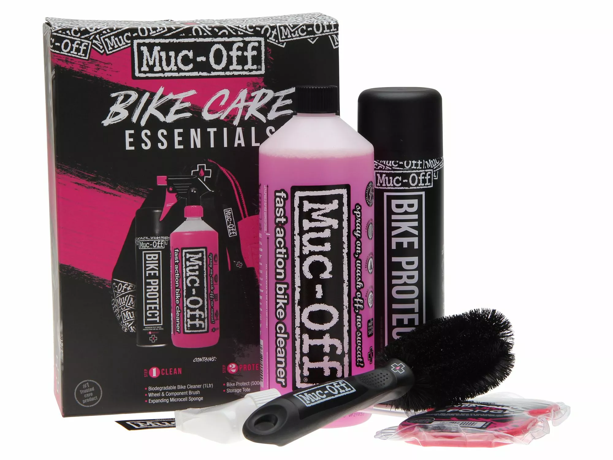 Muc-Off Bike Care Essentials Kit 4 Muc-Off Bike Care Essentials Kit - Billede 2