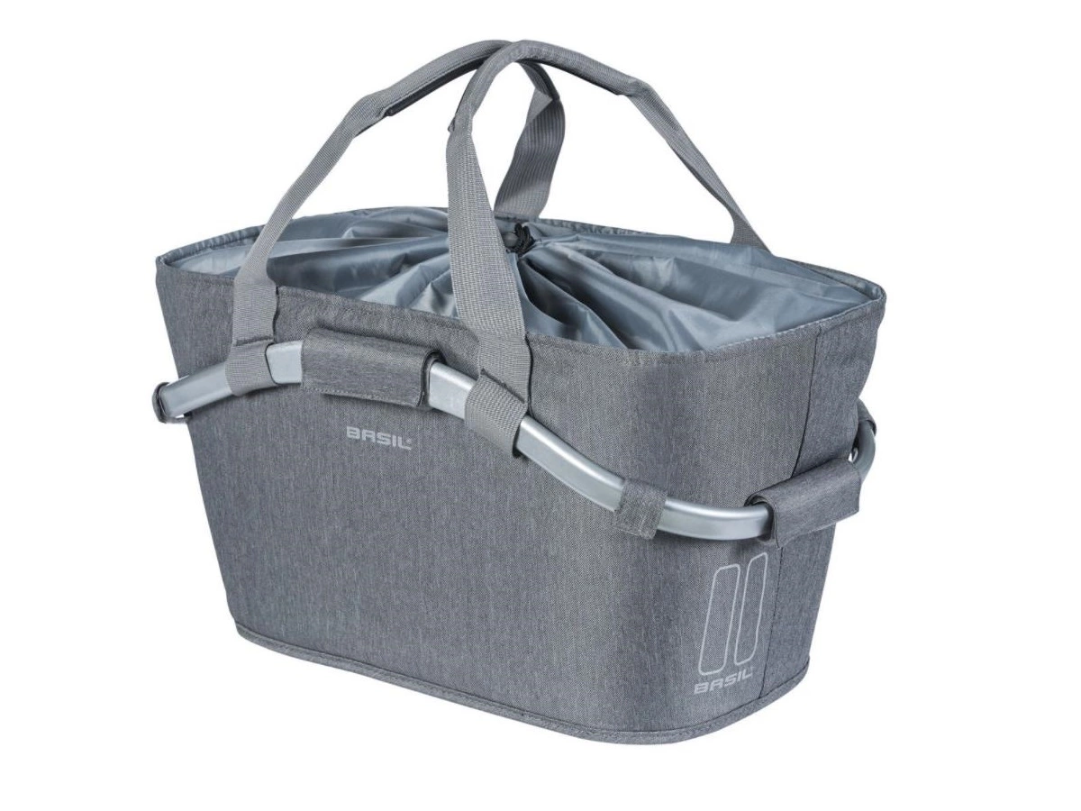 Basil Carry All MIK Bagtaske, Grey 3 Basil Carry All MIK Bagtaske, Grey