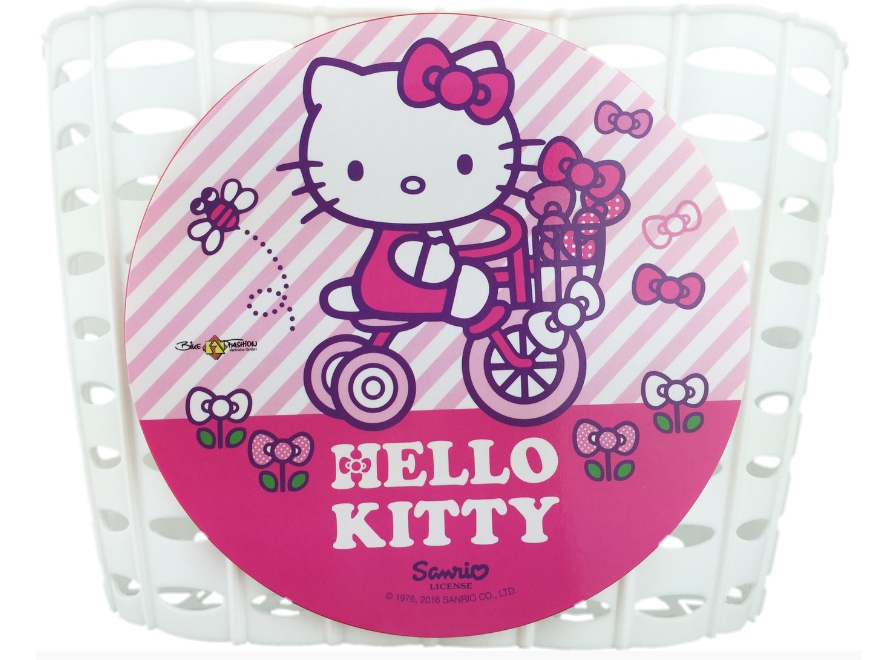 Bike Fashion Børnecykelkurv, Hello Kitty 3 Bike Fashion Børnecykelkurv, Hello Kitty